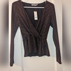 Francesca's holiday top